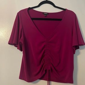 Express Magenta Blouse